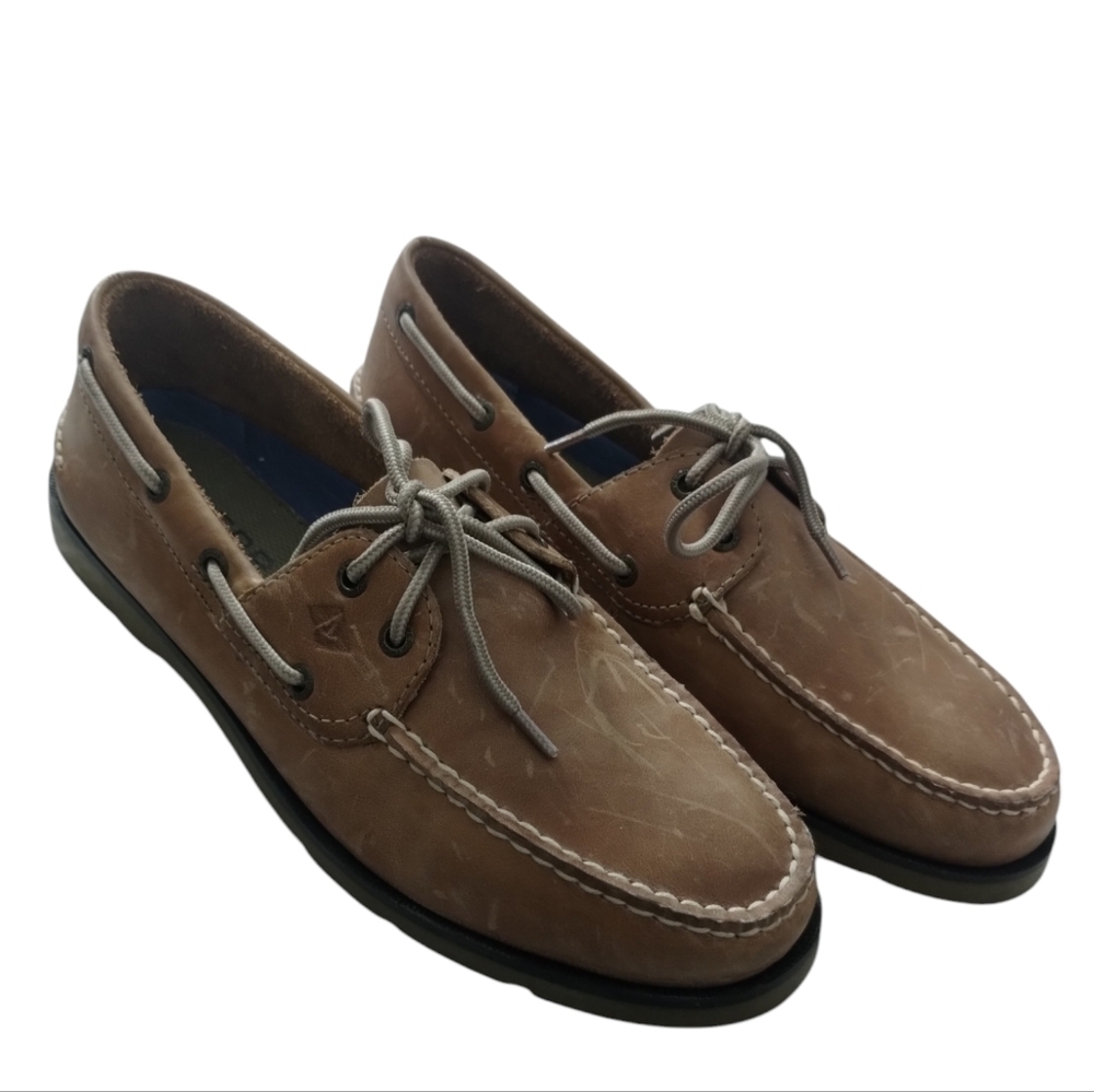 Sperry Top Sider Original Leather Boat Shoes Mens 9½ Casual Coastal Tennis Prep